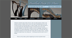 Desktop Screenshot of heartlandharps.com